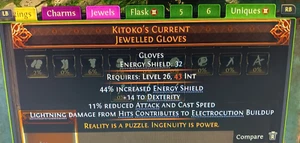💣 Path of Exile 2 Dawn of the Hunt💣 KITOKO'S CURRENT💣 Einzigartige Handschuhe💣 - Bild 1 von 1