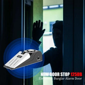 2X Tür Stopper mit Alarm 120 db Türstopper Türalarm Einbruchschutz de - Bild 1 von 12