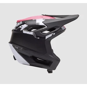 Fox Racing Dropframe Pro Digi Image Black White Helmet MIPS Mountain Bike New - Picture 1 of 5