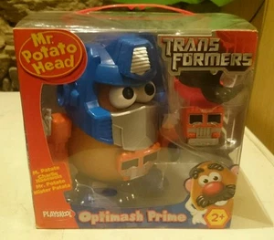Mr.Potato Head Señor Potato Transformers Optimus Optimash Prime Playskool - Imagen 1 de 3