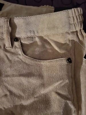 Larry Levine women corduroy Pants, Tan, Sz 18W, Nwt - Image 1 of 4