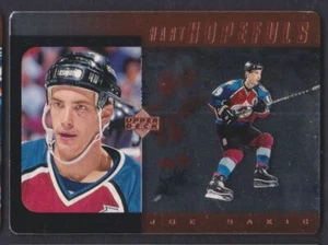 1996-97 cubierta superior Hart Hopefuls Joe Sakic /5000 #hh20 - Imagen 1 de 2