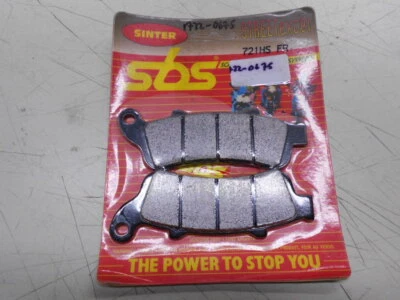 Juego de pastillas de freno delanteras sinterizadas Honda ST 1100 A6 ABS TCS CBS 96 > ON SBS 721HS Foto 1 de 4