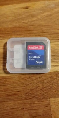 San Disk TransFlash Adapter SD - Bild 1 von 4