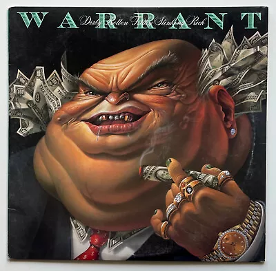 Vtg 1988 WARRANT Vinyl DIRTY ROTTEN FILTHY STINKIN RICH Lp 1ST PRESS Record EX!! Foto 1 de 4