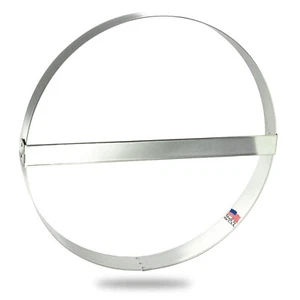 Circle 8'' Round Cake Biscuit Cookie Cutter Small Pie Cutter with Handle - Picture 1 of 8