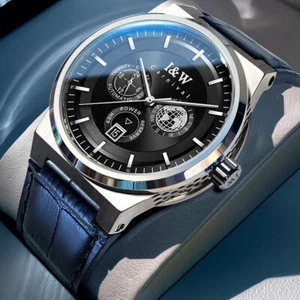 CARNIVAL Men Automatic Watch 42mm Luxury Mechanical Wristwatch Sapphire Luminous - Picture 1 of 6