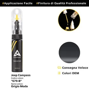 Vernice di ritocco per Jeep  Compass Cod: 679/B Grigio Moda - Imagen 1 de 5