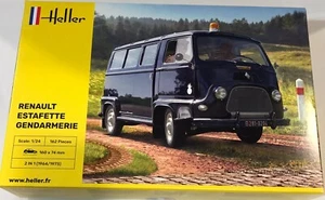 Heller 80742 Kit 1/24 Renault Estafette Van Gendarmerie - Picture 1 of 1