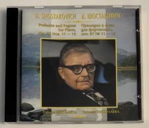 Shostakovich Preludes and  Fugues for Piano Op 87 Nos 11-16 Tatiana Nikolaeva CD - Picture 1 of 2
