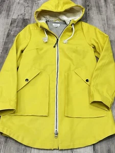 Women’s Barneys New York Lightweight Yellow Rain Coat Jacket XS - Picture 1 of 8