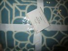 2 Pottery Barn Kelsey Standard Shams Quilted Blue  New