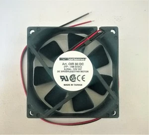 ORIEME OIR 80 DC 12V 0,25A MINI ECOIDAL VENTILATOR - Bild 1 von 3