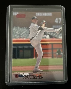 2023 Topps Stadium Club Red Foil Tarik Skubal Detroit Tigers #114 - Picture 1 of 2