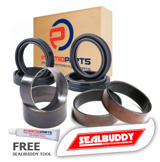 KYB 46mm Fork Seals Dust Seals Bushes Kit Triumph Tiger 1200 Explore XC 12-16 - Image 1 of 1