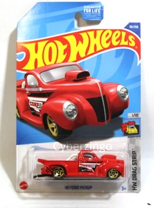 Hot Wheels 1/64 40 Ford Pickup Red Diecast Model NEW IN PACKAGE - Picture 1 of 3