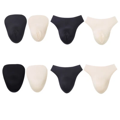 Herren versteckt Gaff Panty Insert Pads Transgender Crossdressing Penis Pad