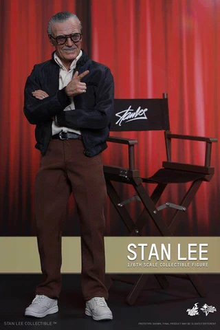 HOT TOYS STAN LEE MMS327 1/6 SCALE ACTION FIGURE NEW SEALED U.S Cover
