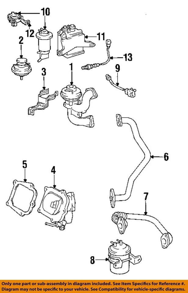 Sensor de oxígeno escape original Toyota OEM 8946507010 O2 1998 1999 AVALON Foto 1 de 1