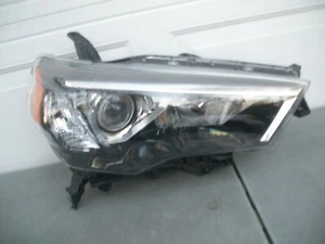 TOYOTA 4RUNNER 14 15 16 17 18 19 HEADLIGHT LAMP HALOGEN OEM RH ORIGINAL BLACK - Picture 1 of 5