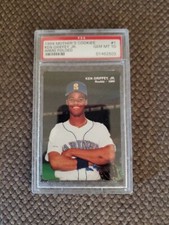 1989 Ken Griffey Jr. RC Mother's Cookies #1 Rookie Graded PSA 10 Gem Arms Folded