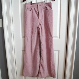 Levi's Ribcage Bell Bottom High Rise Hose Damen Gr. 29x32 Rosa Cord - Bild 1 von 7