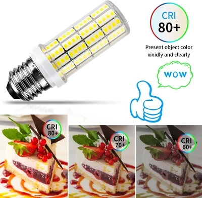 6 Pack E26/E27 Base 20w 5000k Led Corn Light Bulb for Home Garage Warehouse . - Image 1 of 4
