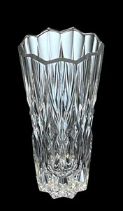 Cristal D' Arques JG Durand France Cathedral 11” 24% Lead Crystal Vase Excellent - Picture 1 of 7