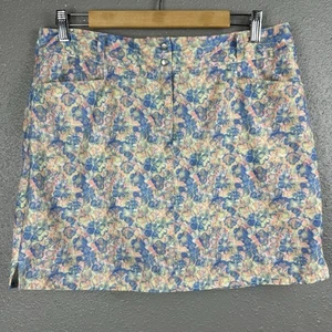 Adidas Pastell Blumen Hombre Tour Golf Skort Damengröße 12 Tennis Pickleball Golf - Bild 1 von 15