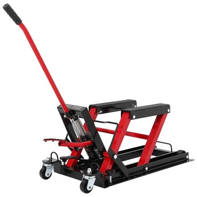 1500 LBS Hydraulic Motorcycle Lift Jack Portable ATV Scissor Lift Jack w/ Wheels Foto 1 de 4