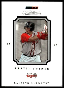 2007 TriStar Autothentics #60 Travis Snider Green #/250 - Picture 1 of 2