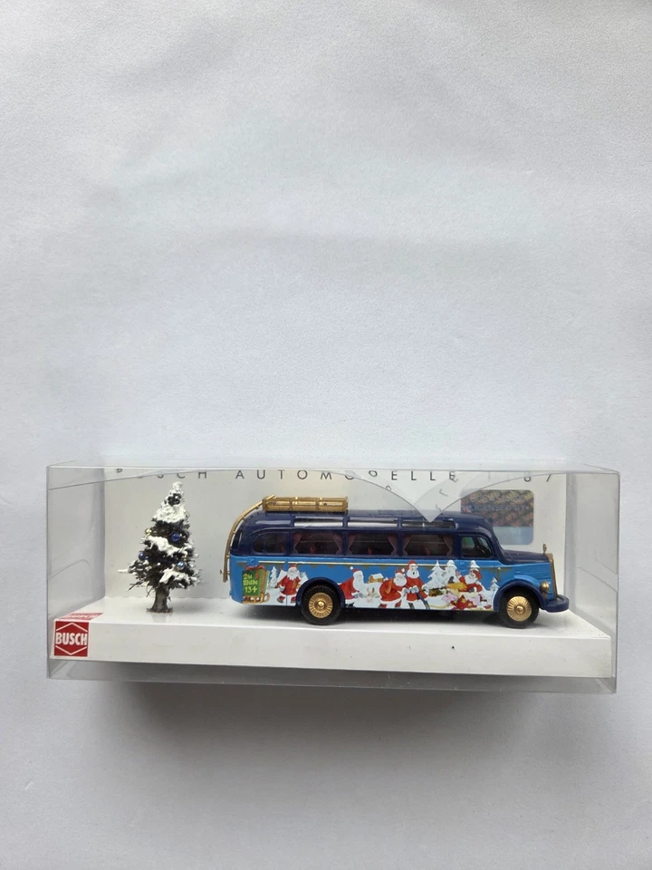 BN BUSCH MERCEDES BENZ CHRISTMAS H0 SCALE - Image 1 of 3