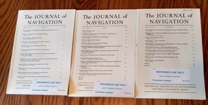 1987 The Journal of Navigation Vol 40 No 1 2 3 Royal Institute Oxford University - Picture 1 of 13
