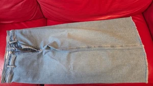 jeans donna Zara gamba larga blu taglia 14 uk 42 euro - Foto 1 di 3