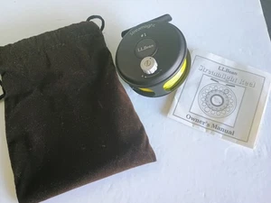 LL Bean Fliegen Angelrolle 7/8 Streamlight mit Schnur & Original Tasche - Bild 1 von 4