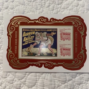 Vintage Circus Posters 8 Forever FDC envelopes + Imperforate Souvenir Sheet - Picture 1 of 10