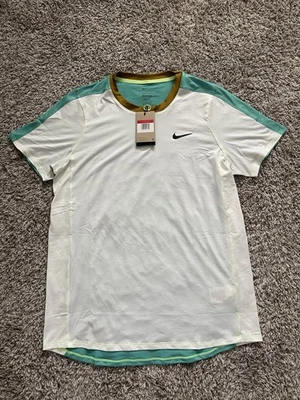 Camisa de tenis Nike para hombre Court Dri FIT Advantage Performance talla L-ALTO DR6510-101 Foto 1 de 4