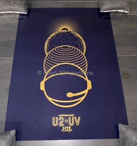 U2 - UV Live at Sphere Las Vegas 2023 - Semana 2 Astronaut Circle Póster Bono Edge - Imagen 1 de 11