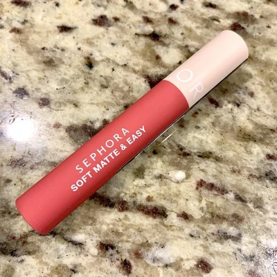 Sephora Soft Matte & Easy Liquid Lipstick - 5 Nevermind - 0.15 Oz Full Size - Image 1 of 3