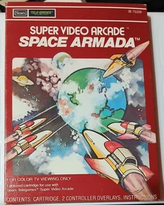 Super Video Arcade Space Armada 1981 Sears Tele-Games Not-Tested - Bild 1 von 7