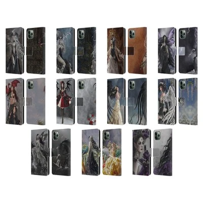 OFFICIAL NENE THOMAS GOTHIC LEATHER BOOK WALLET CASE FOR APPLE iPHONE PHONES - Image 1 of 4