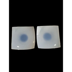 2 piatti smaltati quadrati 8,5" Williams Sonoma vintage da collezione, made in Japan, - Foto 1 di 5