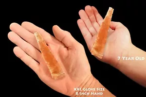 GOLDEN SELENITE 2 1/2" 1-2 Oz A Grade Raw Rock Mineral Specimen Chakra Healing - Picture 1 of 5