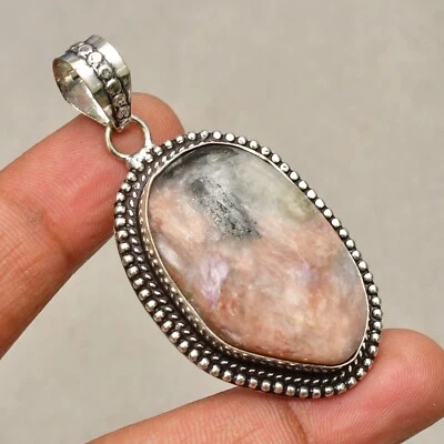 Russischer Charoit Edelstein 925 Sterlingsilber handgefertigter Schmuck Anhän... - Bild 1 von 4