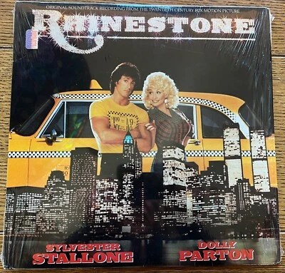 RHINESTONE Soundtrack Vinyl LP, 1984 Dolly Parton/ Stallone Near Mint - Image 1 of 3