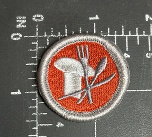 Boy Scouts of America BSA B.S.A. Scouting Cooking Merit Badge Patch - Picture 1 of 4