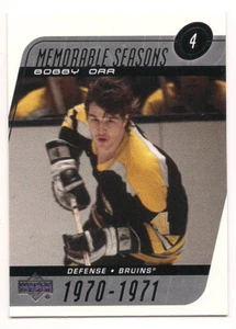 Bobby Orr 02-03 Upper Deck 1 Memorable Seasons SP - Picture 1 of 1