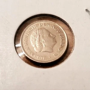 Netherlands 1970 10 Cents Coin Dutch - Picture 1 of 4