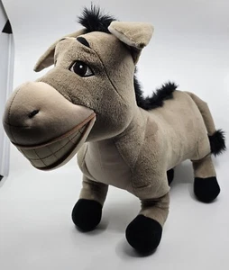 2004 Hasbro DreamWorks Shrek 2 Jumbo Plush Donkey 24" Long large Pixar OOP - Picture 1 of 8