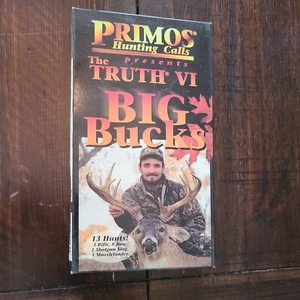 Primos Hunting VHS Calls The Truth VI 6  Big Bucks Deer Vintage RARE - Picture 1 of 2